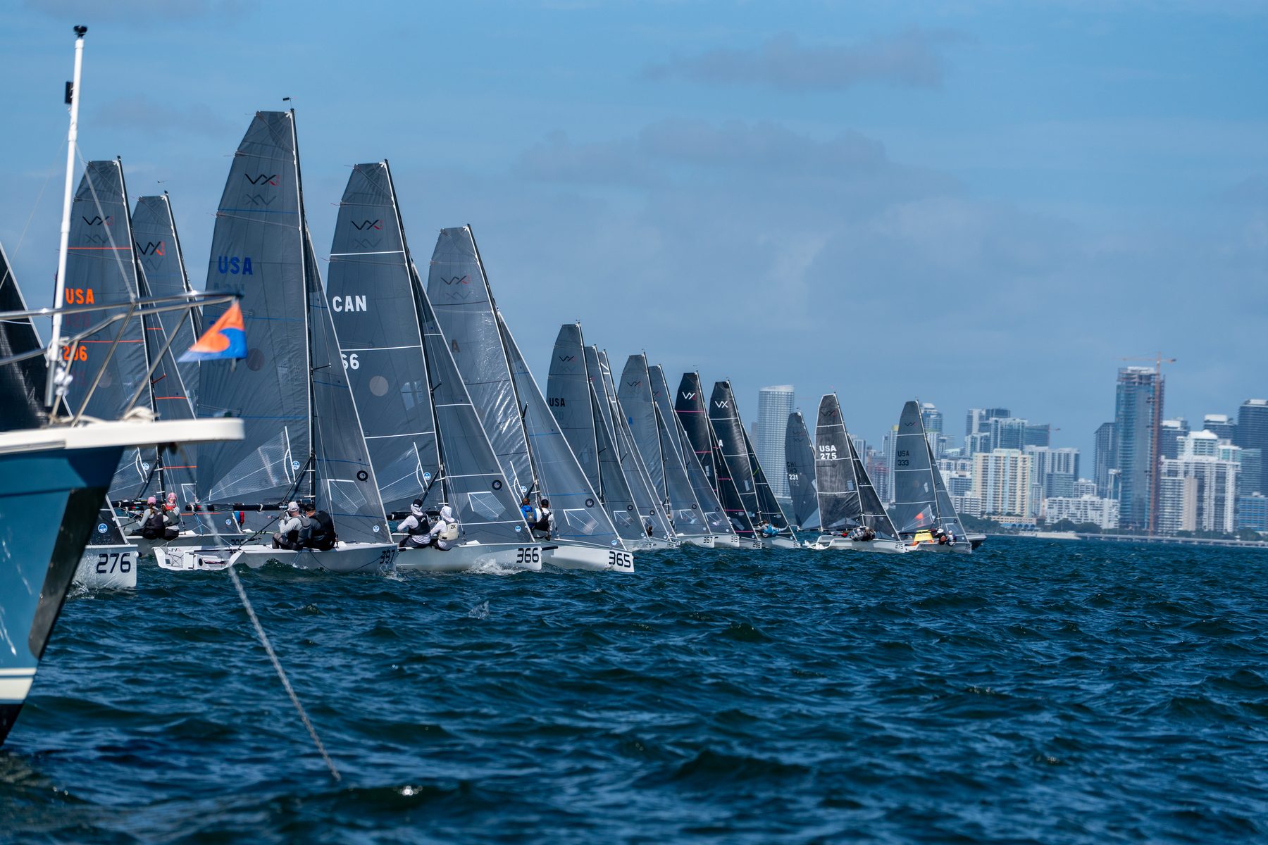 VX One fleet racing
